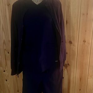 💙🩺 3 Piece Grey's Anatomy Navy Blue Scrubs Set💙🩺